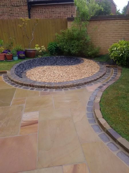 Sandstone Patio Installation in Tampa