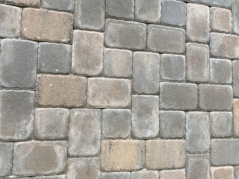 Patterned Paver Arrangement